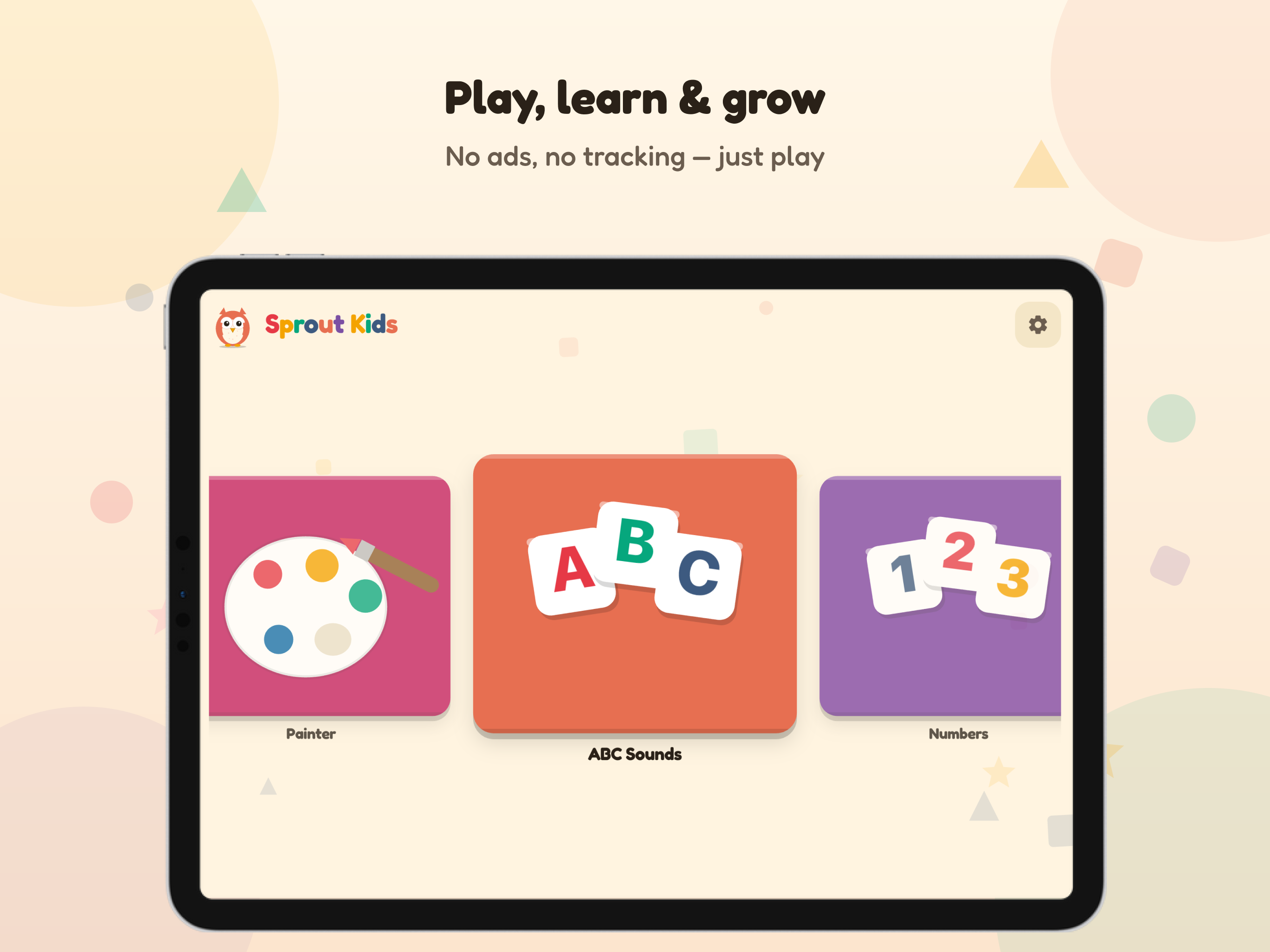 Play, learn & grow